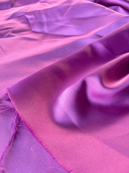 MORTY 012 heavy satin stretch purple