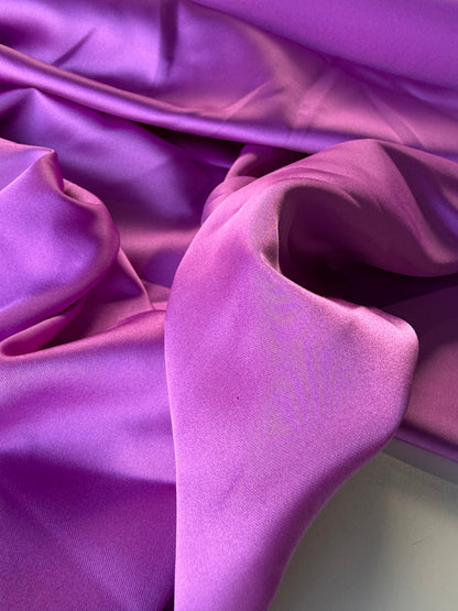 MORTY 012 heavy satin stretch purple
