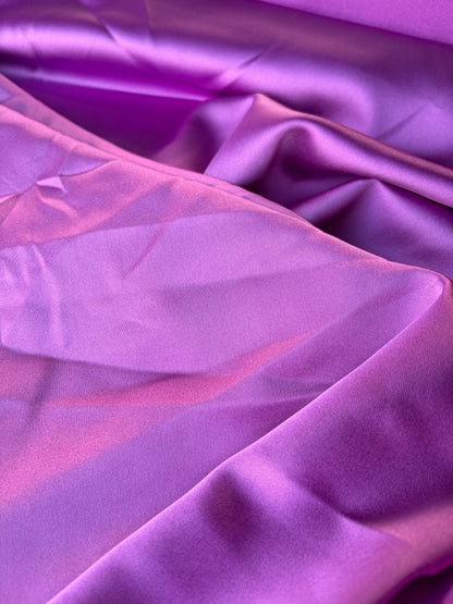MORTY 012 heavy satin stretch purple