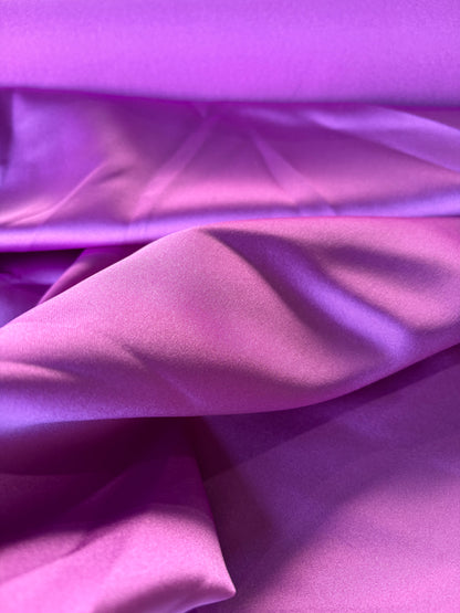 MORTY 012 heavy satin stretch purple