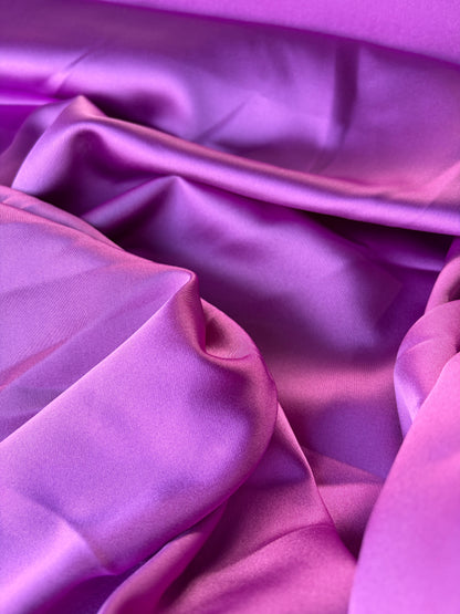 MORTY 012 heavy satin stretch purple