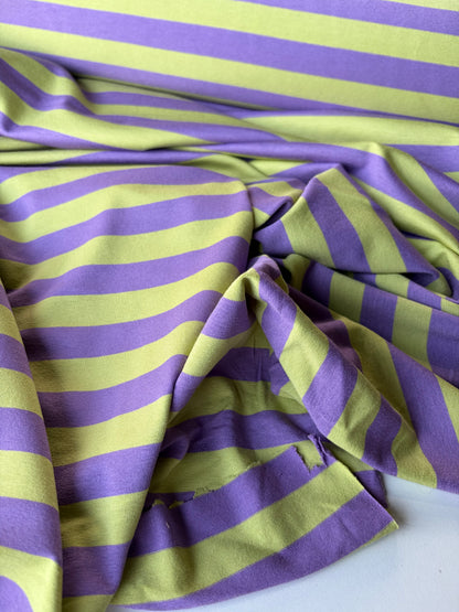 MORTY 014 viscose jersey stripes