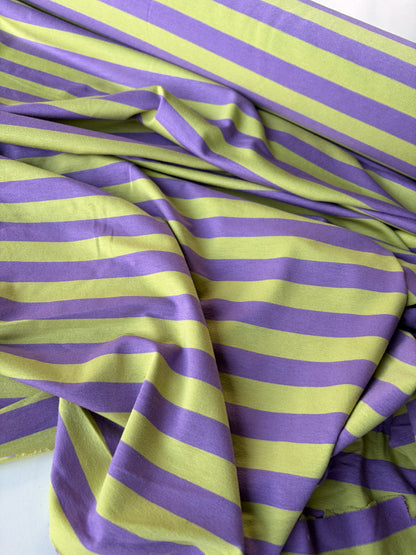 MORTY 014 viscose jersey stripes