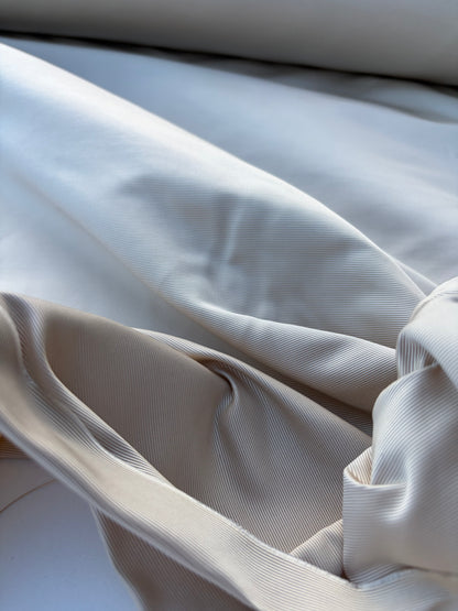 PC BART 001 sand heavy cotélé suiting fabric