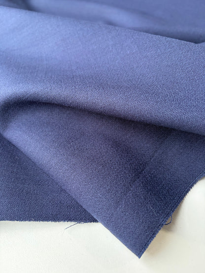 LORO 202 bi-stretch tailoring toile Loro Piana navy
