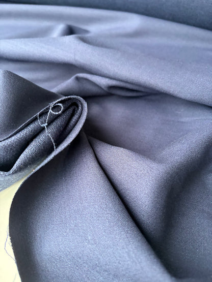 LORO 202 bi-stretch tailoring toile Loro Piana navy