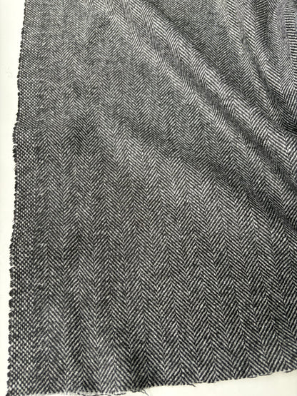 LORO 204 wool stretch herringbone Loro Piana