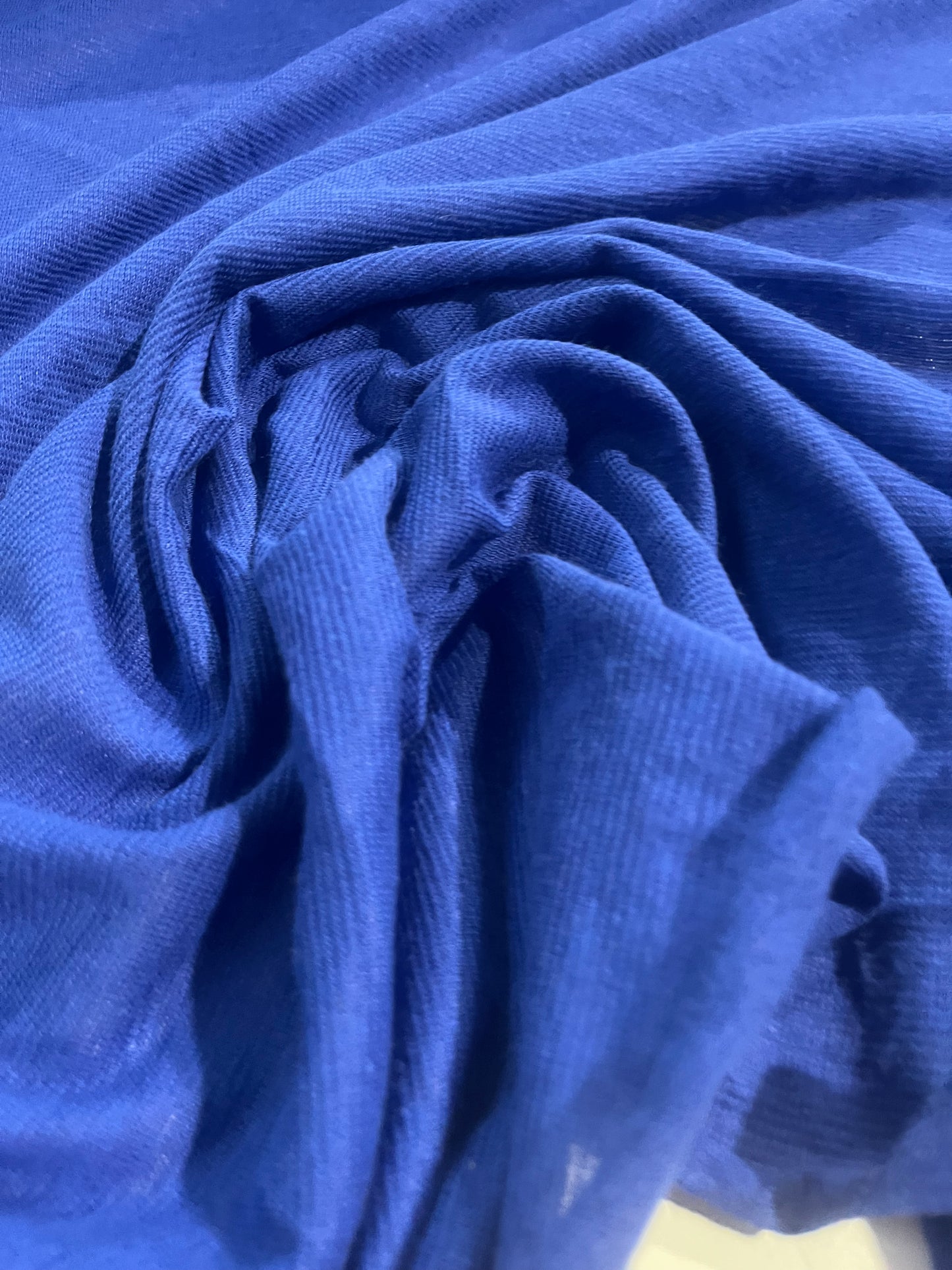 LOTTI 003 jersey linen/cotton electric blue