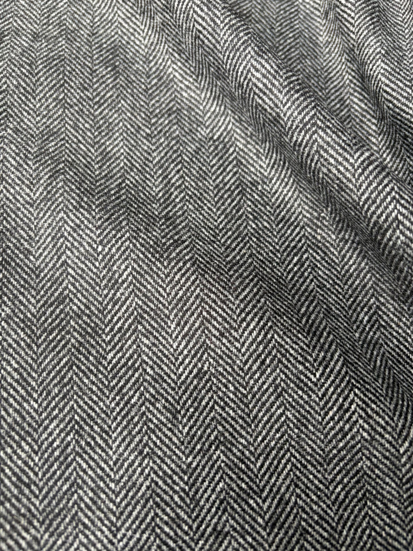 LORO 204 wool stretch herringbone Loro Piana