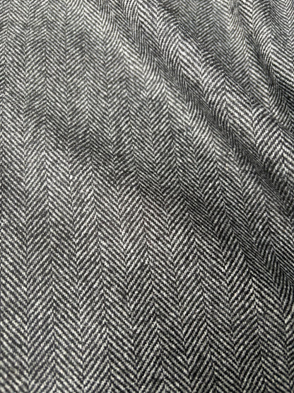 LORO 204 wool stretch herringbone Loro Piana