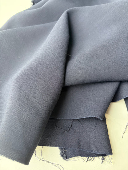 LORO 206 stretch tailoring toile Loro Piana navy