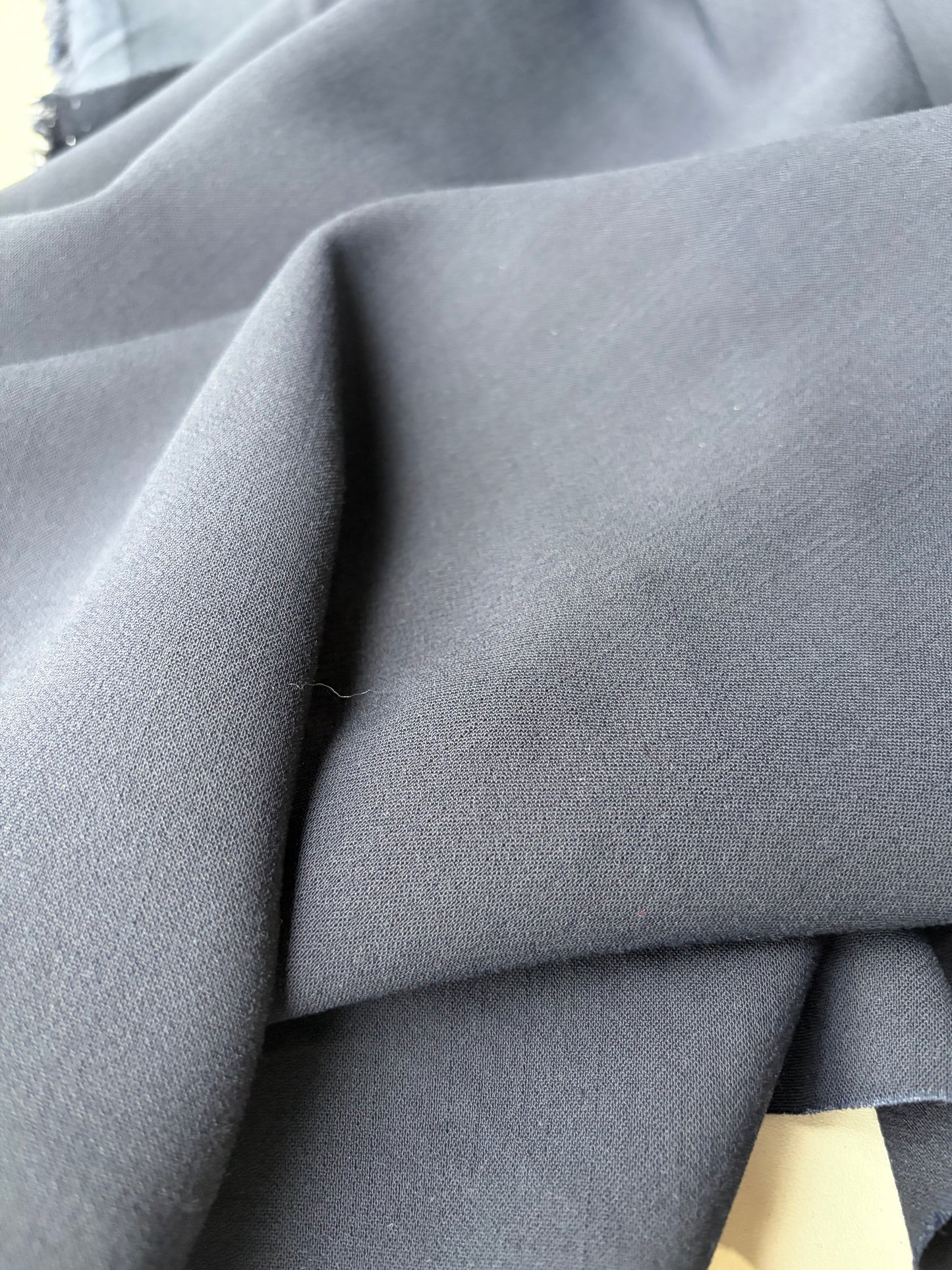 LORO 206 stretch tailoring toile Loro Piana navy