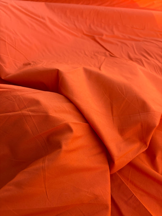 PC BART 007 burnt orange poplin stretch prestige
