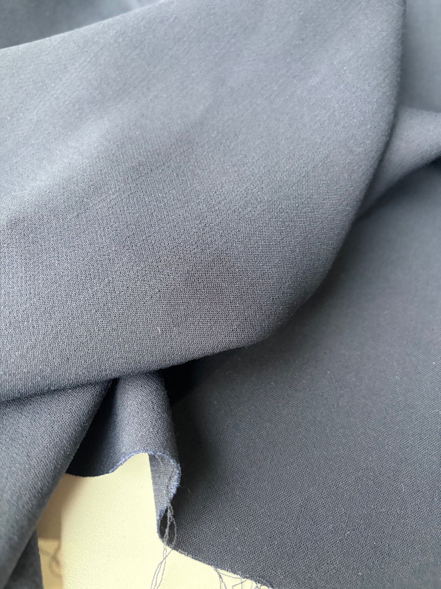 LORO 206 stretch tailoring toile Loro Piana navy