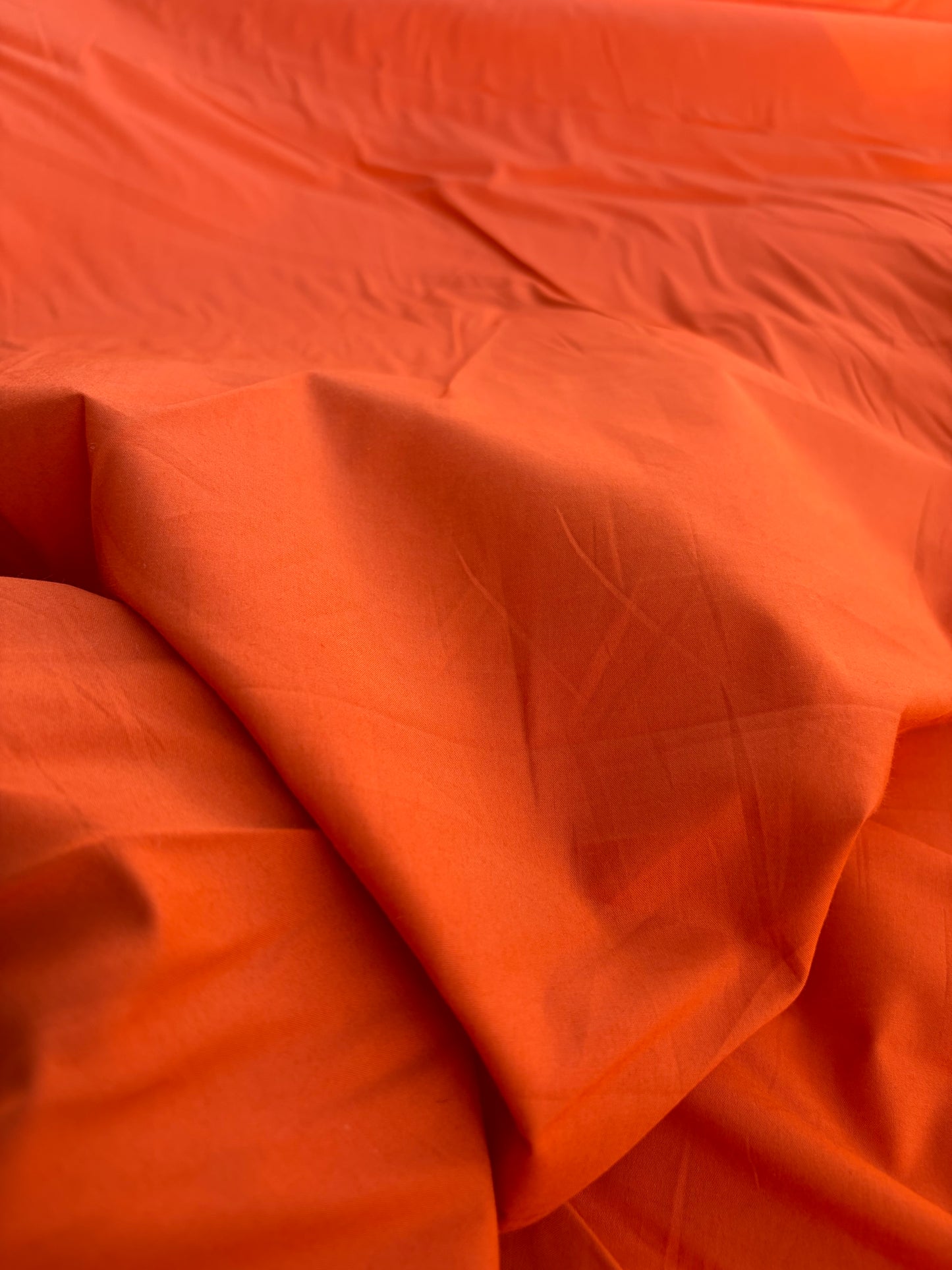 BART 007 burnt orange poplin stretch prestige