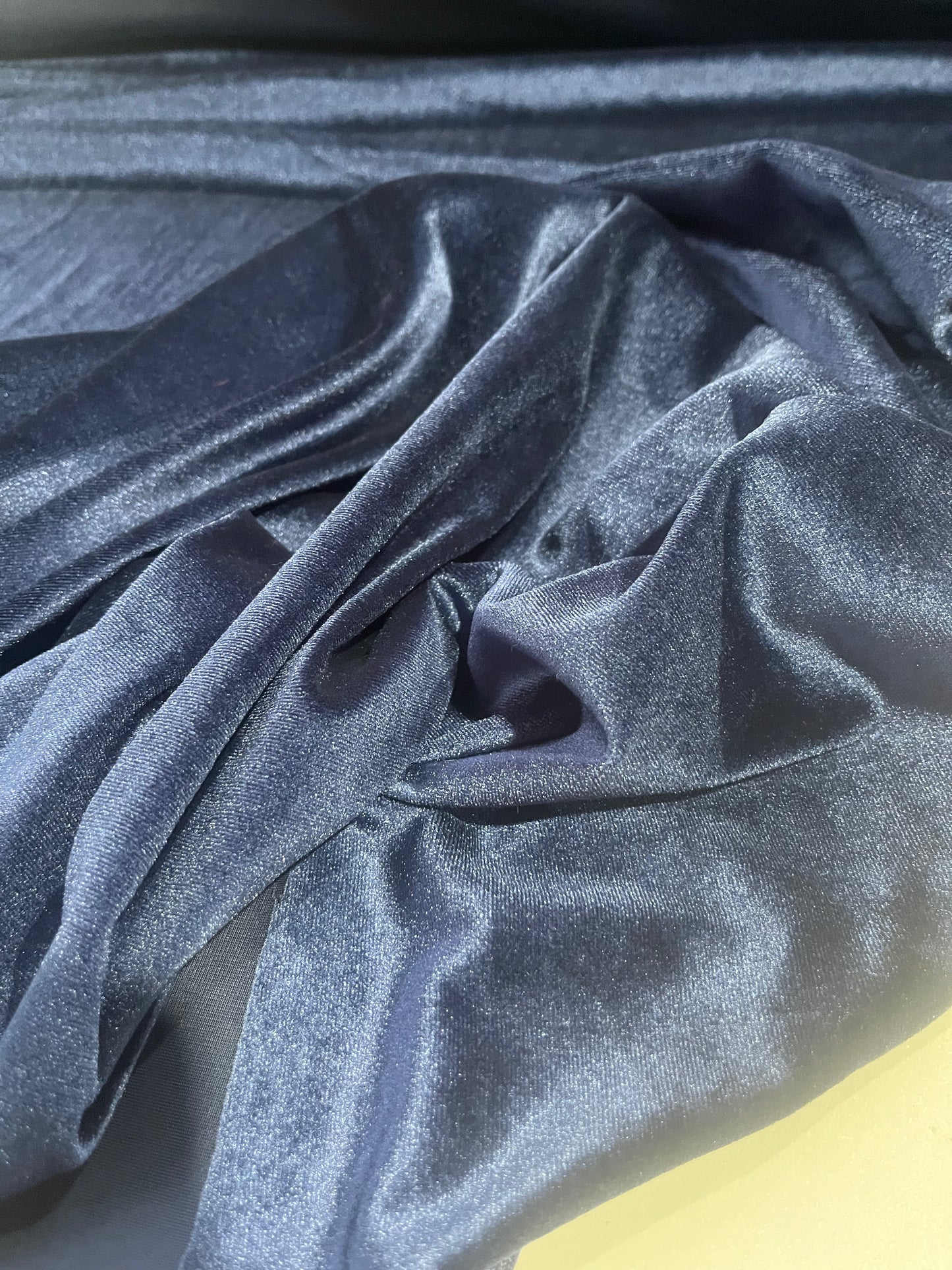 LC LOTTI 006  jersey velvet royal blue