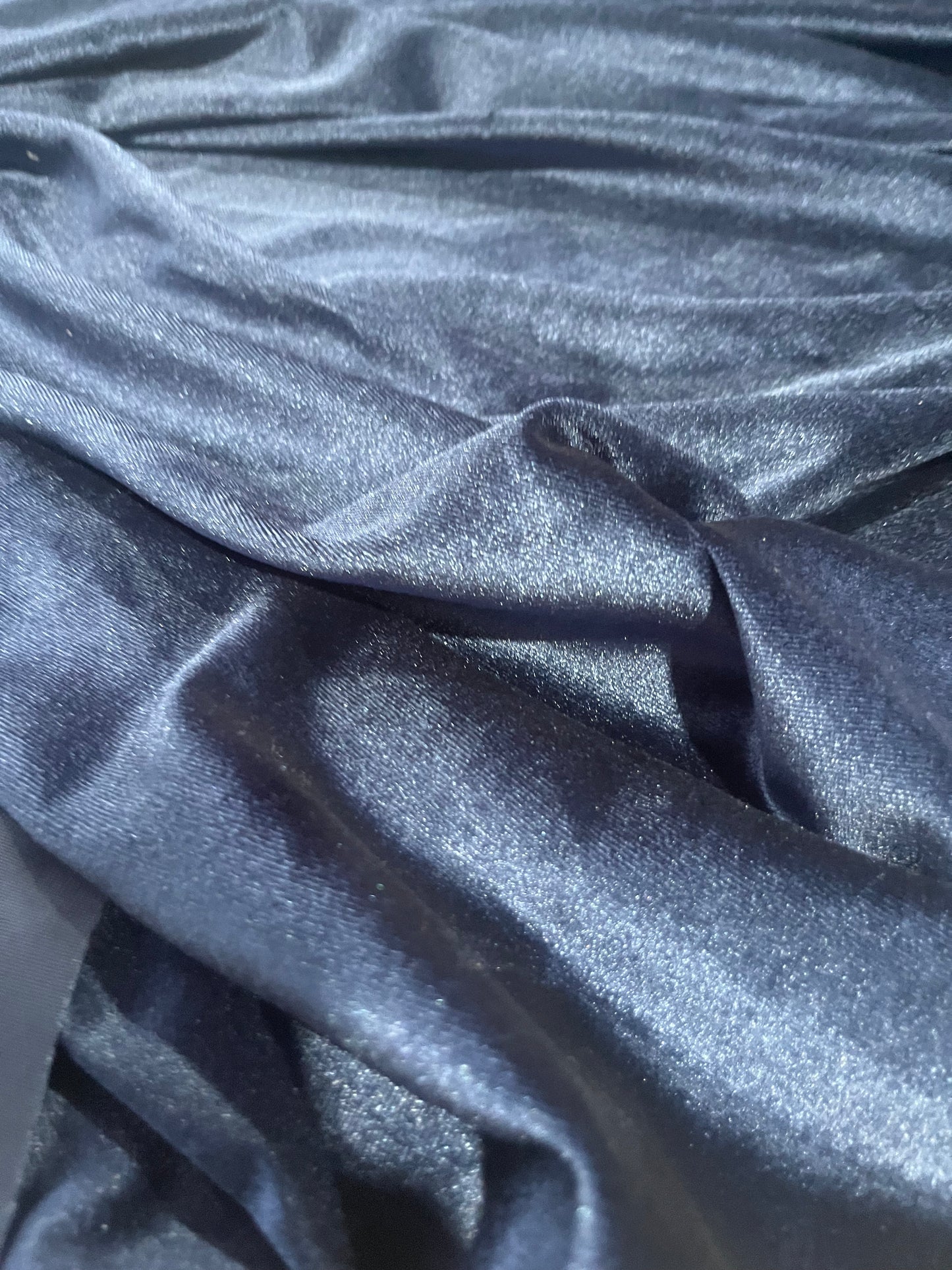 LC LOTTI 006  jersey velvet royal blue