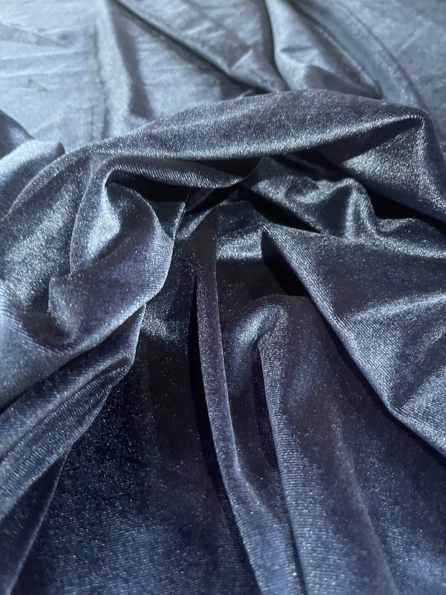 LC LOTTI 006  jersey velvet royal blue