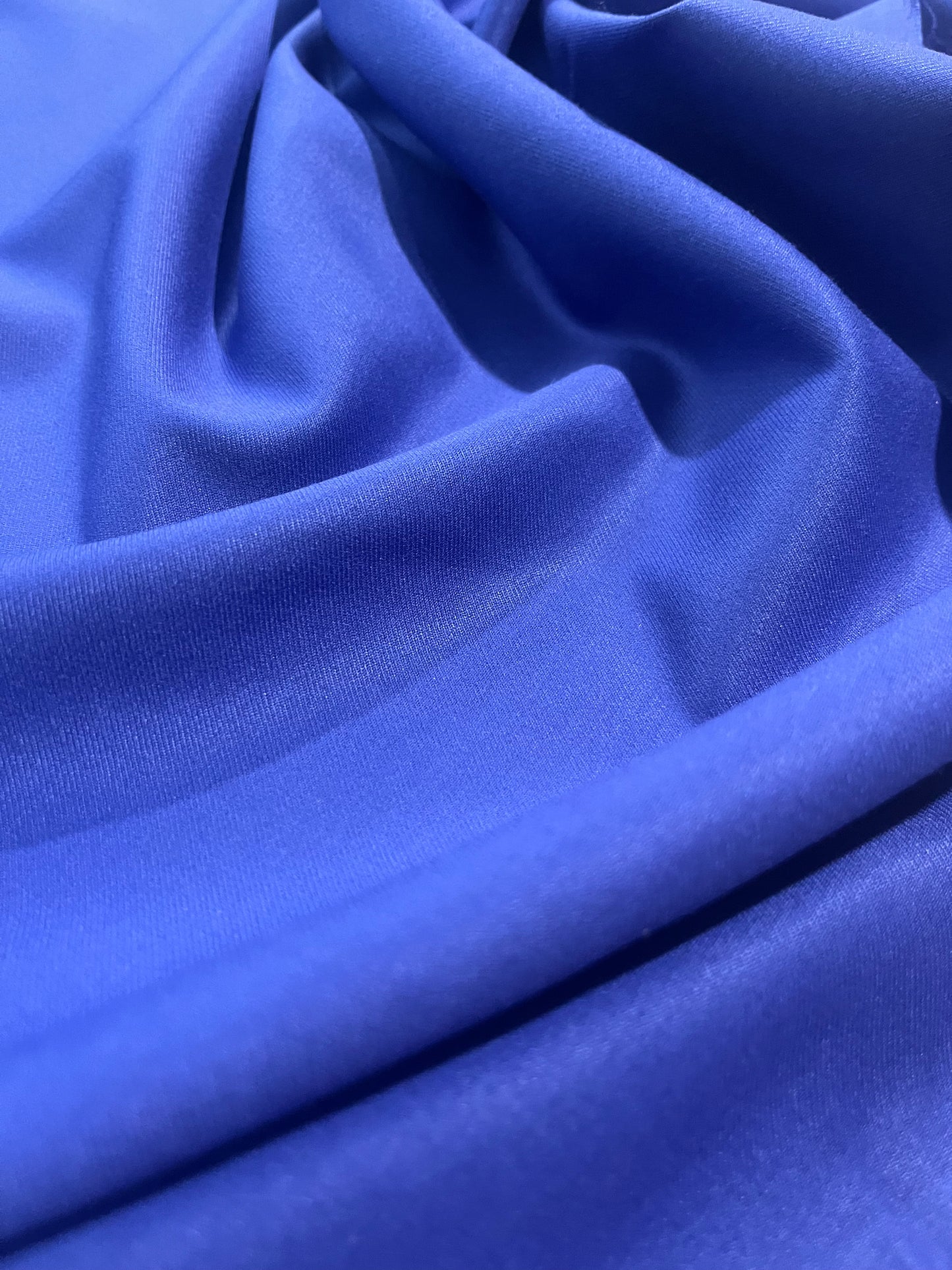 LOTTI 007 royal blue stretch poly viscose