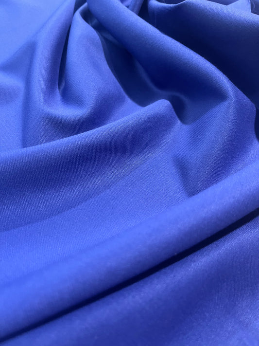 LOTTI 007 royal blue stretch poly viscose