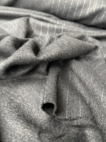 LORO 207 lurex striped twill wool Loro Piana