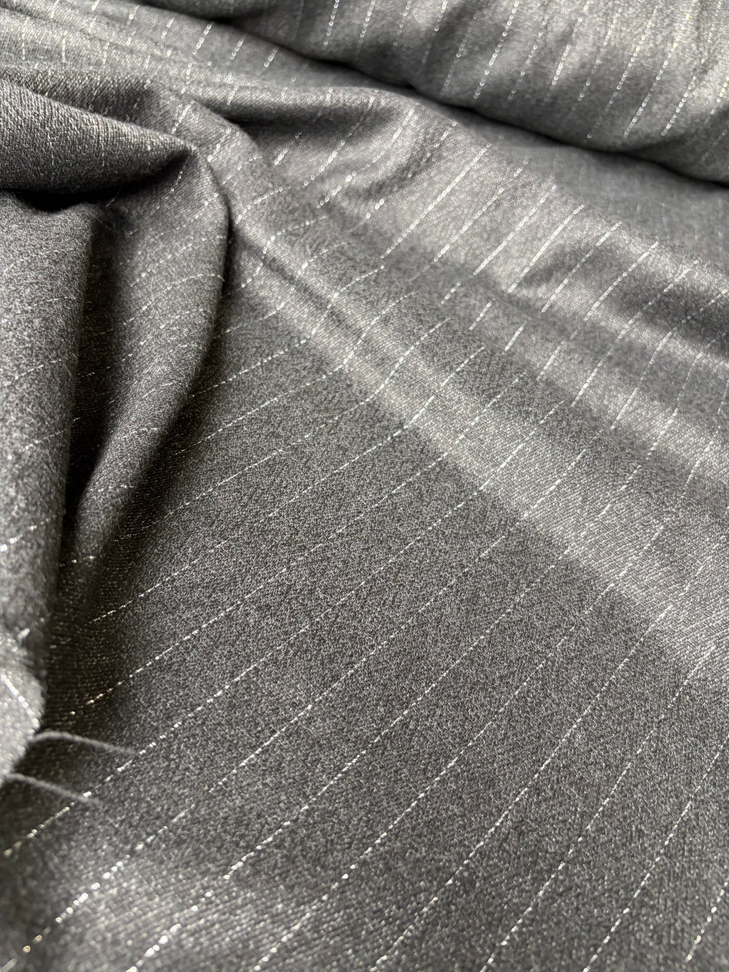 LORO 207 lurex striped twill wool Loro Piana