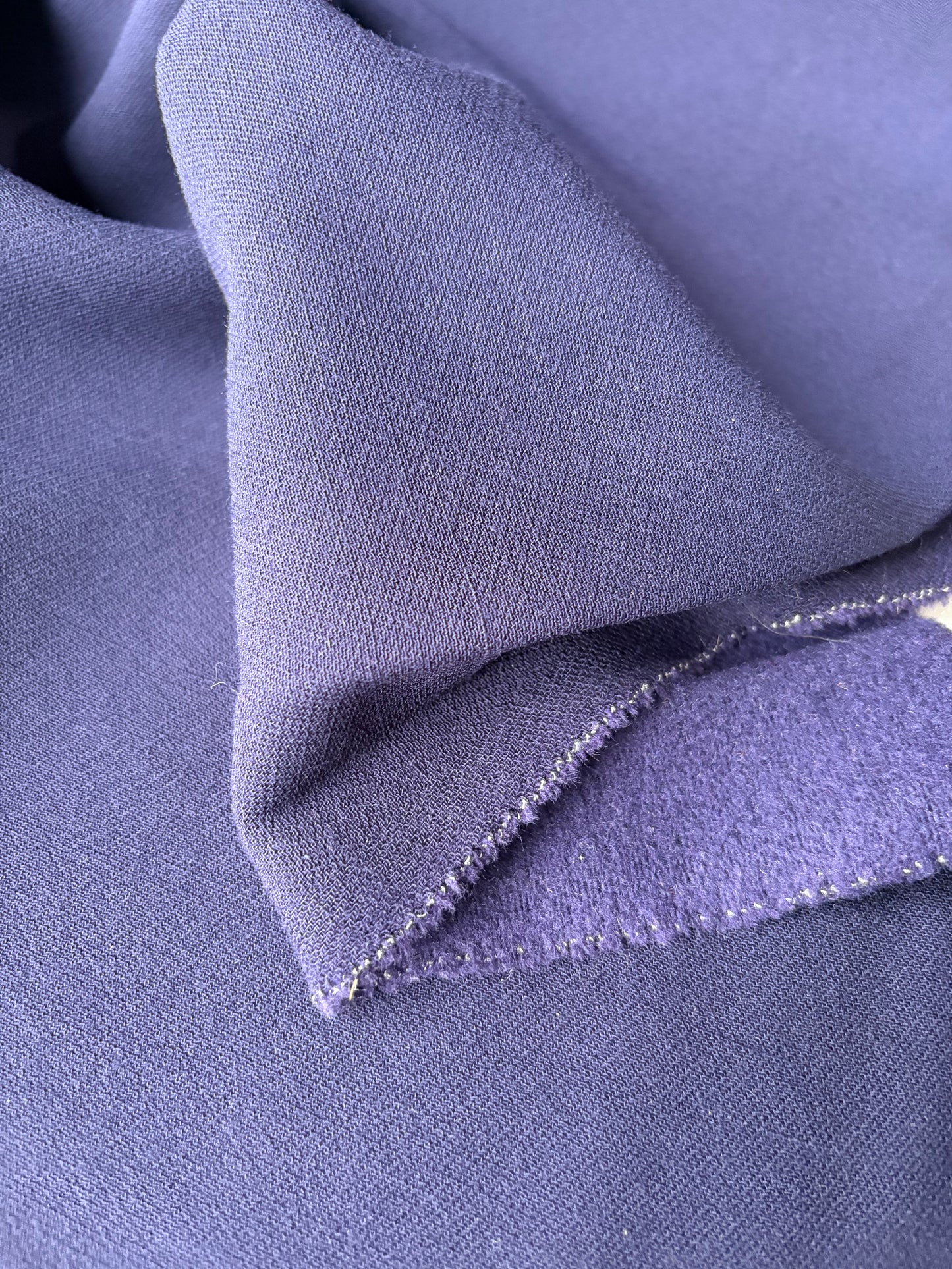 LORO 208 navy heavy wool Punte torto Loro Piana