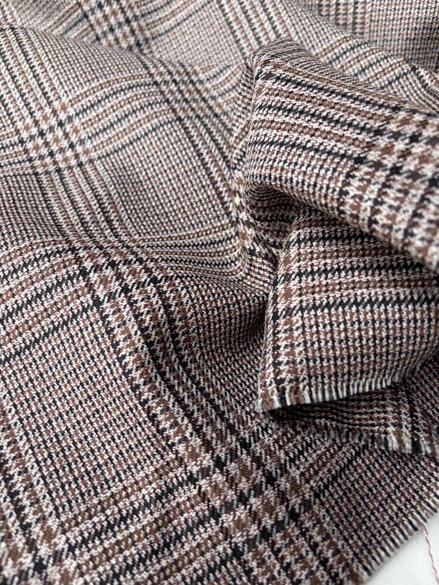 LORO 209 Prince of Wales check wool Loro Piana