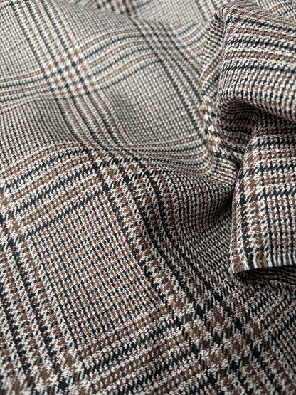 LORO 209 Prince of Wales check wool Loro Piana