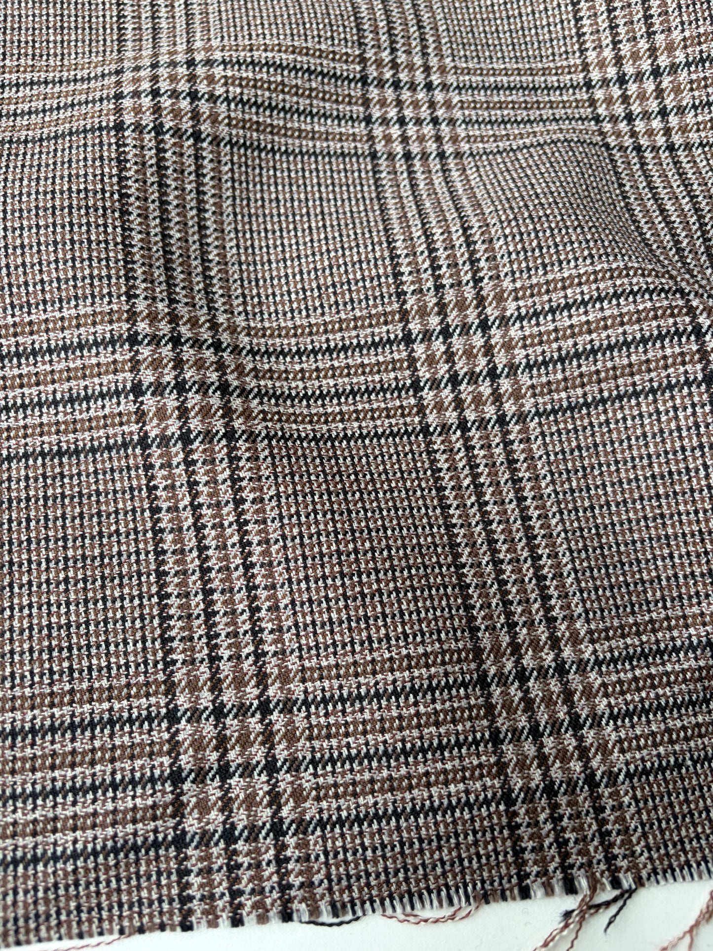 LORO 209 Prince of Wales check wool Loro Piana