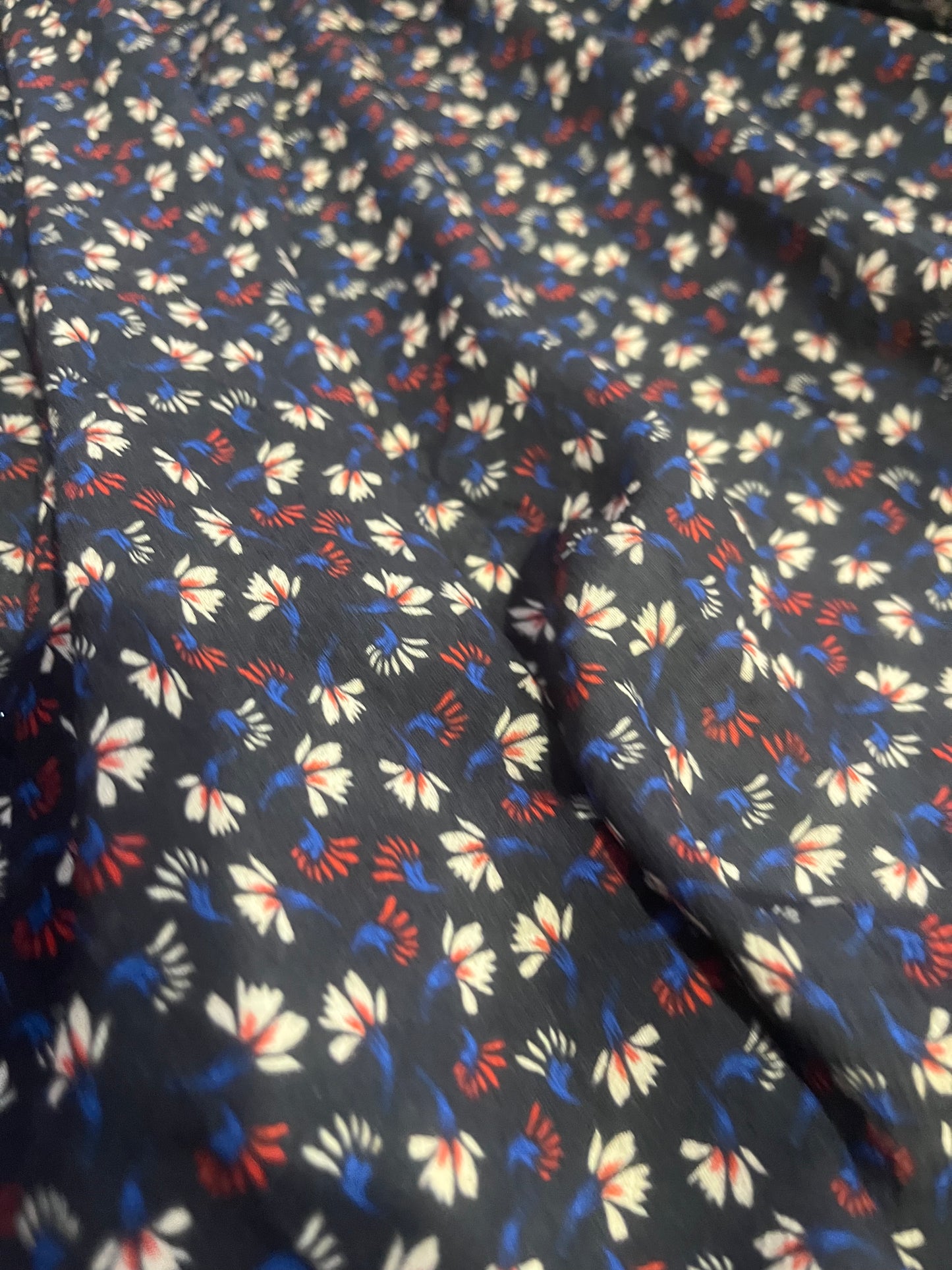 LOTTI 010  viscose crepon small flower