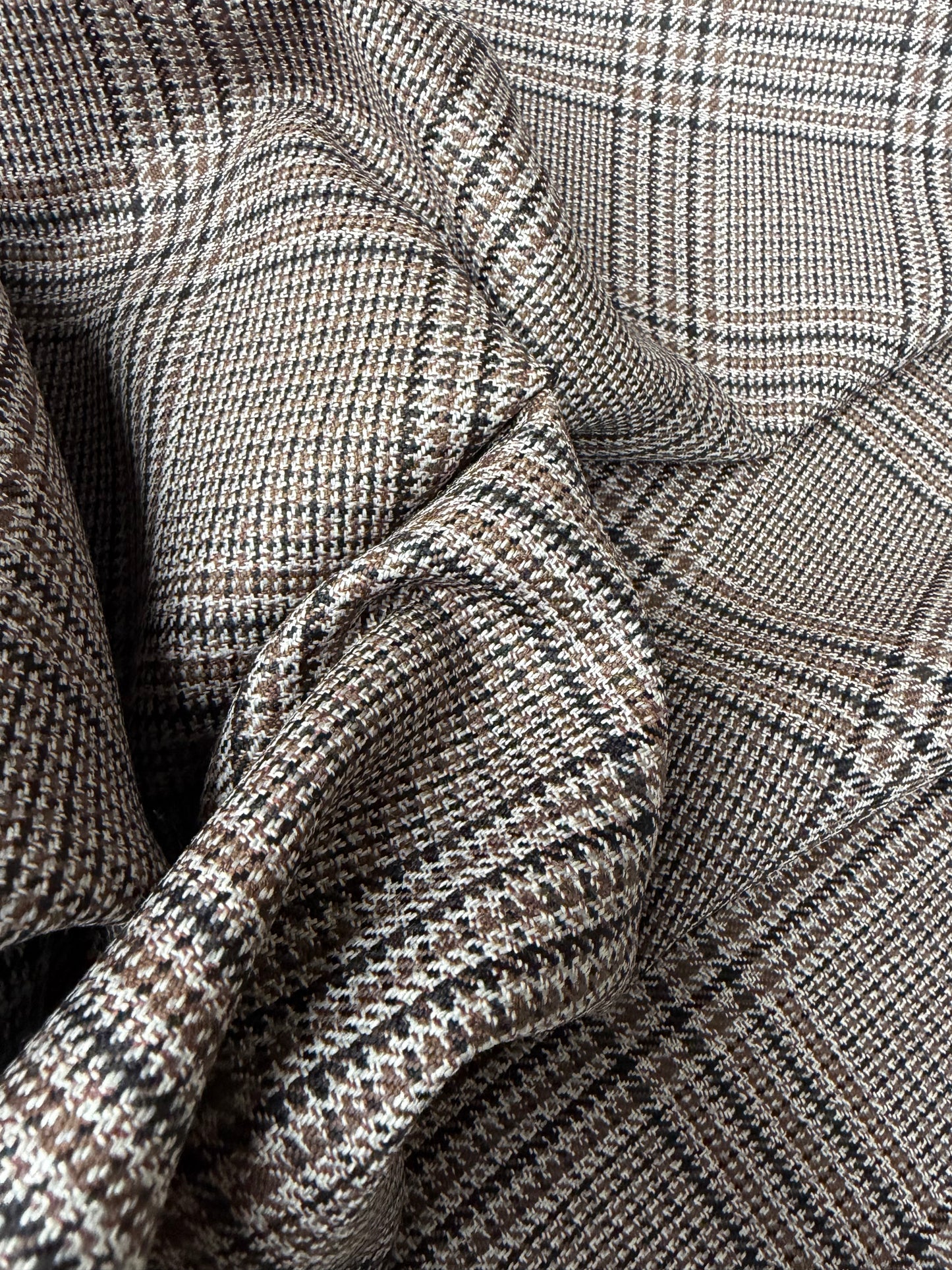 LORO 209 Prince of Wales check wool Loro Piana