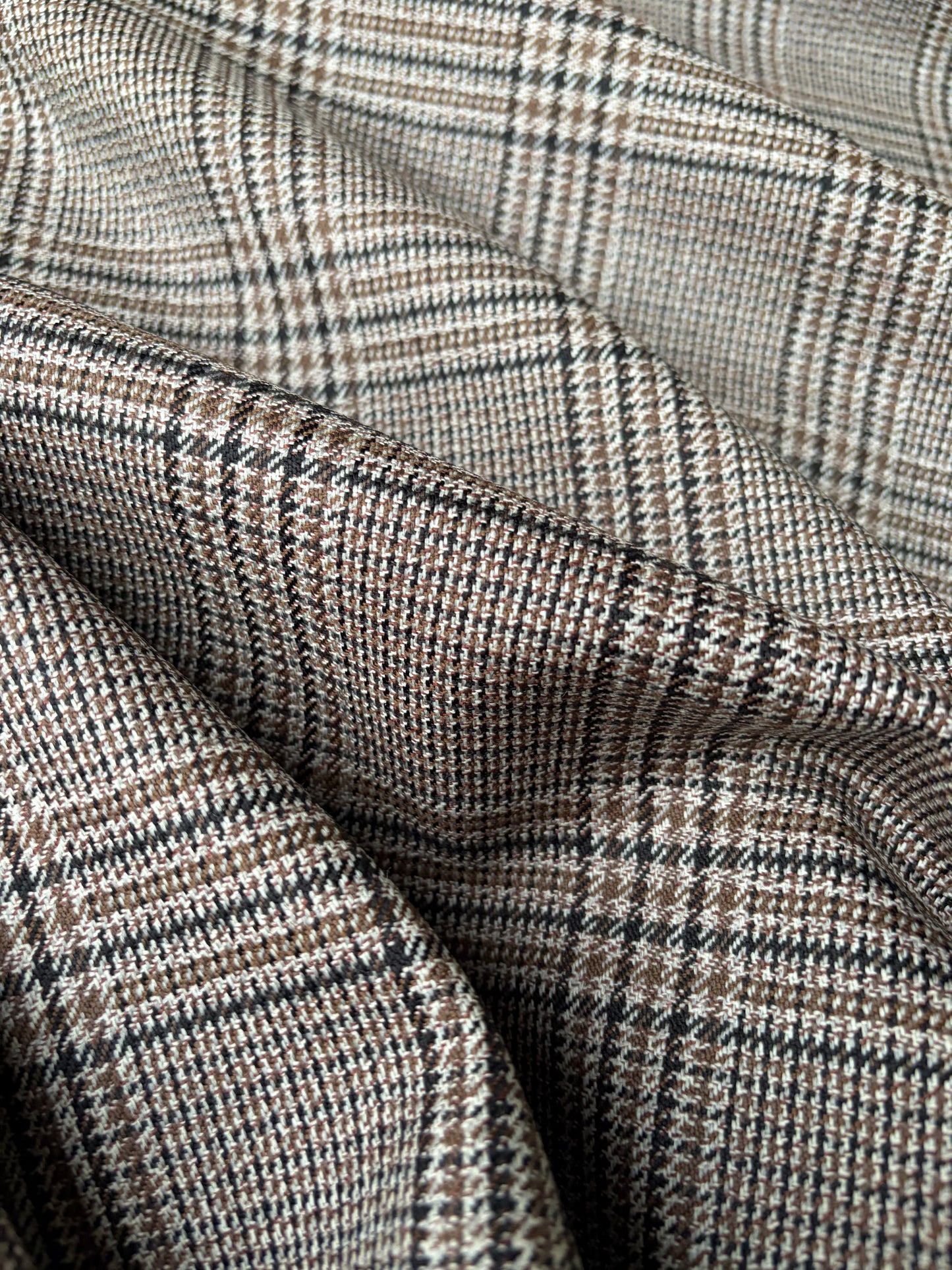 LORO 209 Prince of Wales check wool Loro Piana