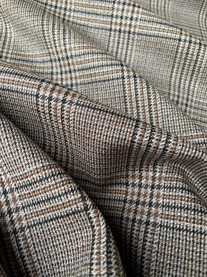 LORO 209 Prince of Wales check wool Loro Piana
