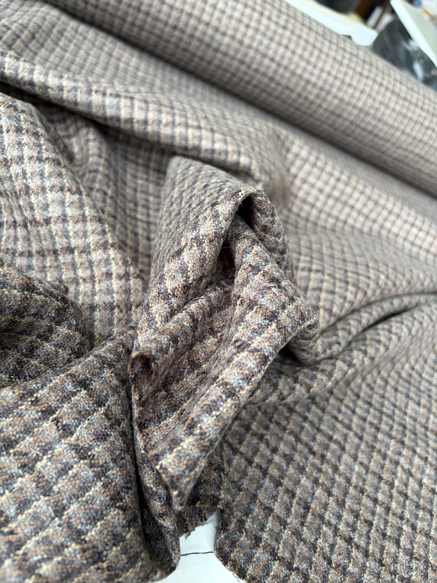 LORO 210 classical checkered wool Loro Piana