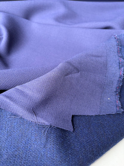 LORO 211 navy heavy wool brushed inside Loro Piana