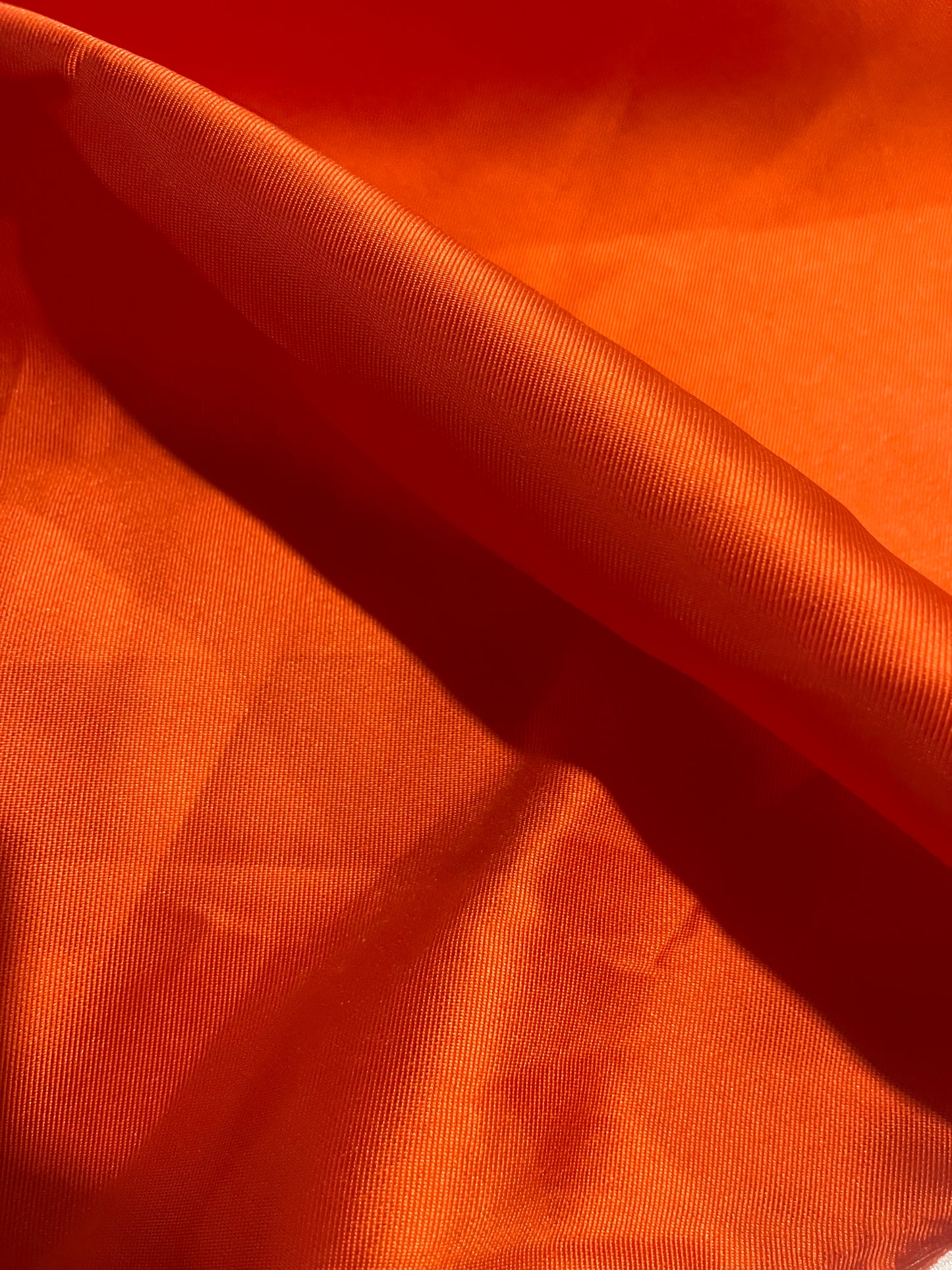 LOTTI 013  heavy parachute fabric tangerine