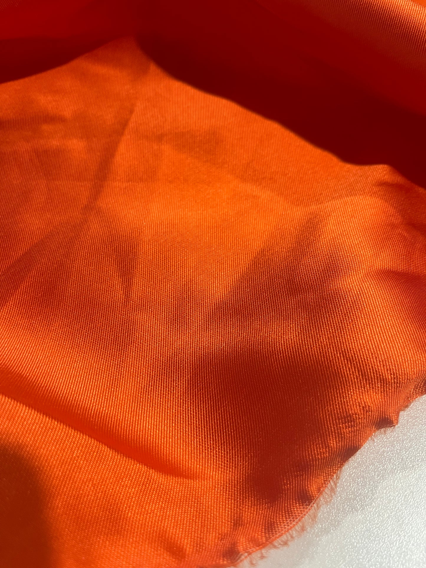 LOTTI 013  heavy parachute fabric tangerine