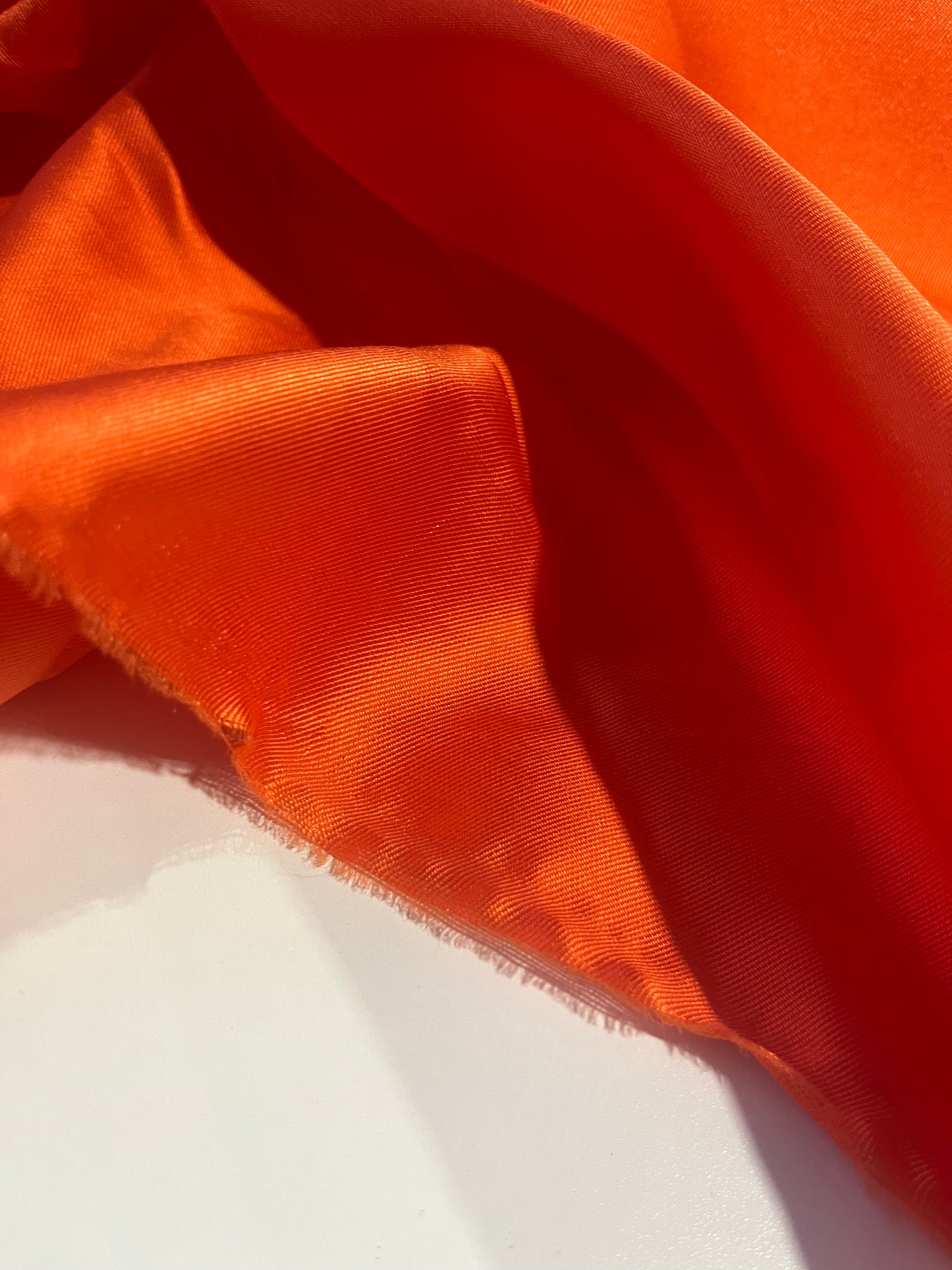 LOTTI 013  heavy parachute fabric tangerine