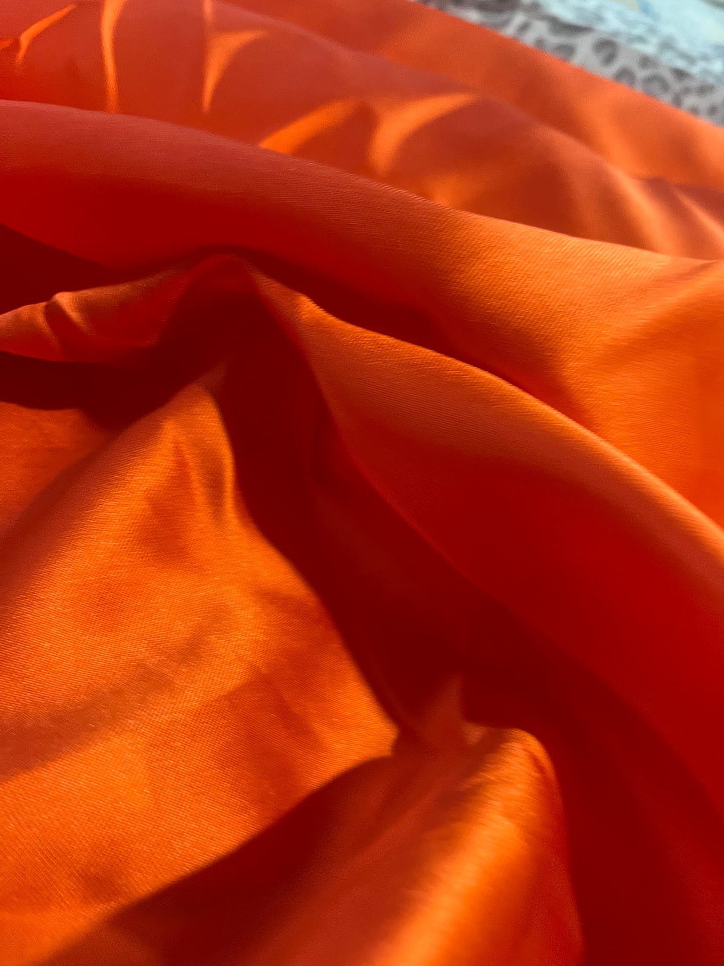 LOTTI 013  heavy parachute fabric tangerine