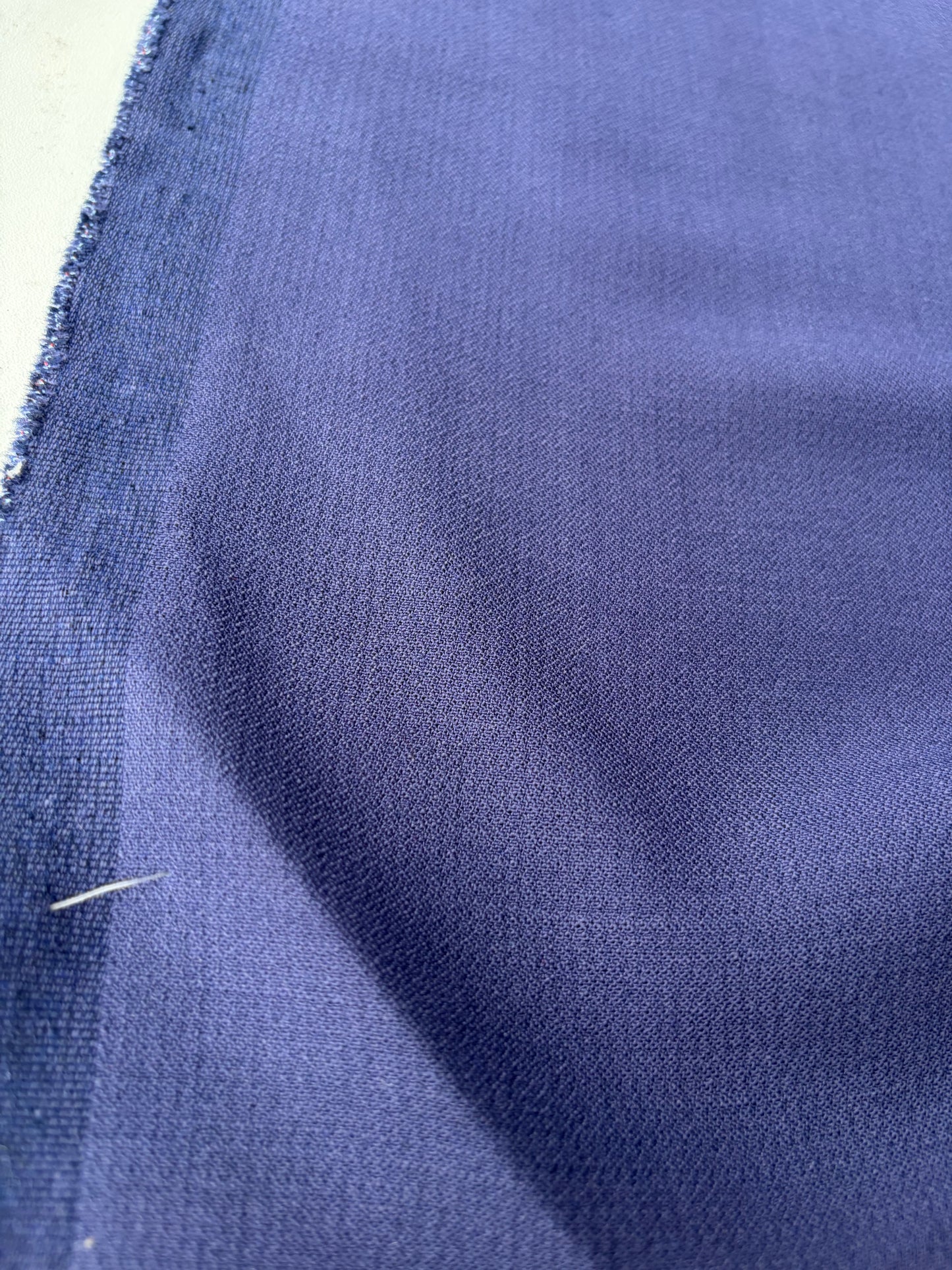 LORO 211 navy heavy wool brushed inside Loro Piana