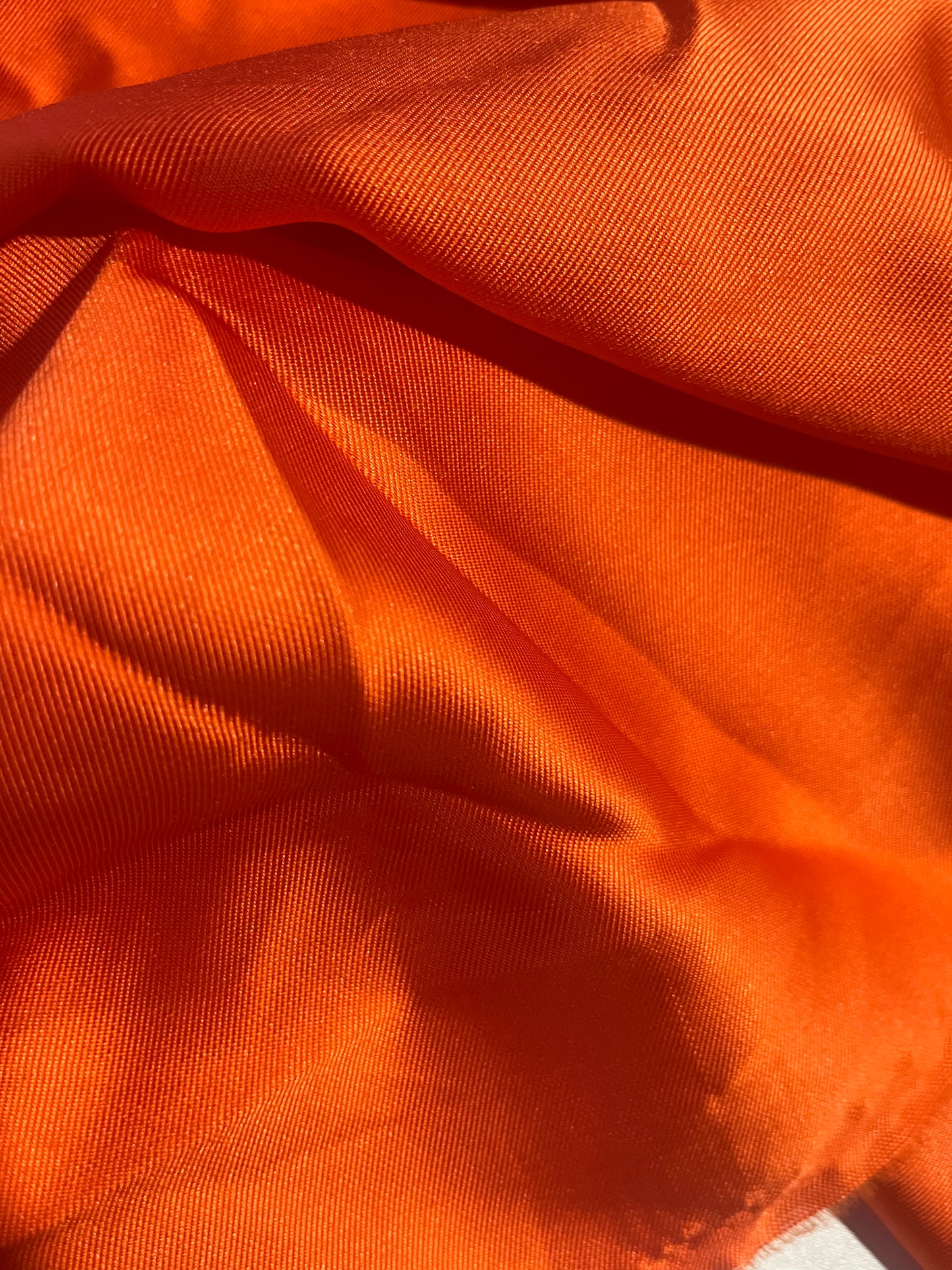 LOTTI 013  heavy parachute fabric tangerine