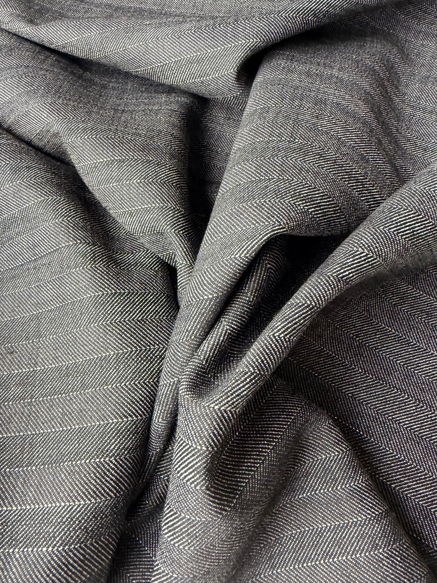 LORO 212 bi-stretch wool with stripes Loro Piana