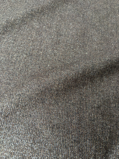 LORO 213 lurex striped wool panama stretch