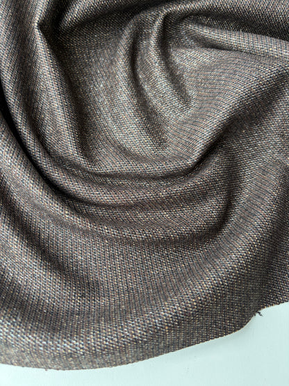 LORO 213 lurex striped wool panama stretch