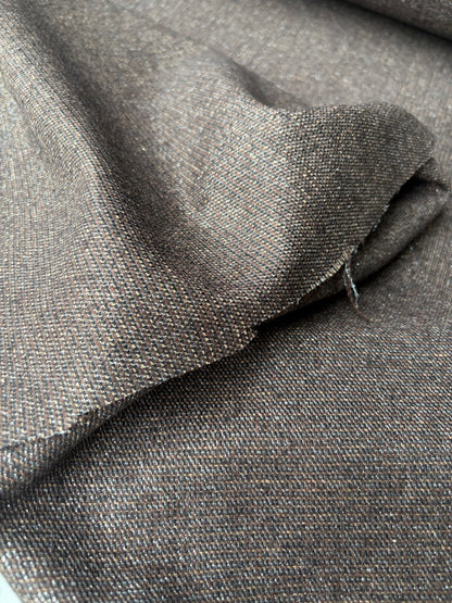 LORO 213 lurex striped wool panama stretch