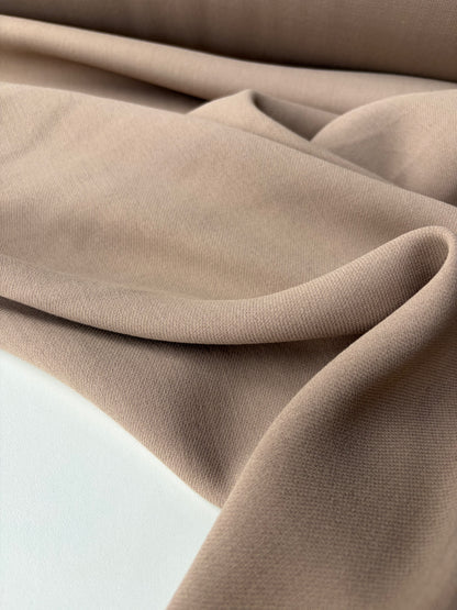 LORO 214 sand coloured viscose wool gaze Loro Piana