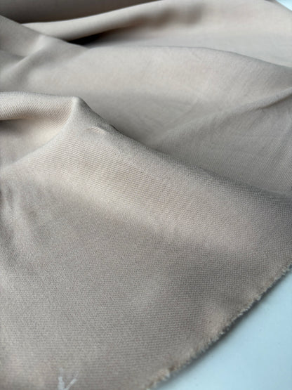 LORO 214 sand coloured viscose wool gaze Loro Piana