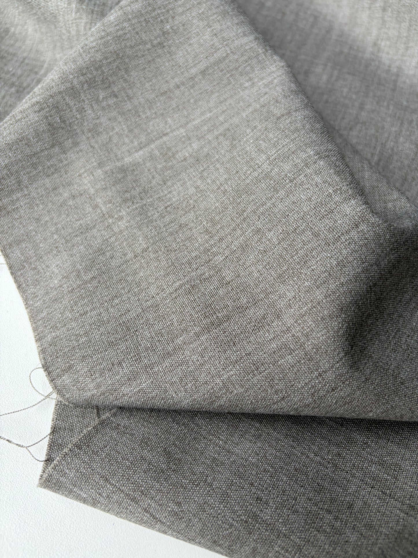 LORO 215 stretch chiné grey tailoring toile Loro Piana