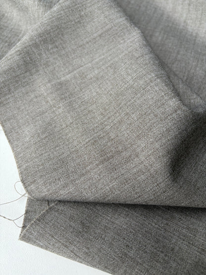 LORO 215 stretch chiné grey tailoring toile Loro Piana